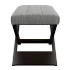 Banc Bosworth 48 po en bois à piètement en X par Classic