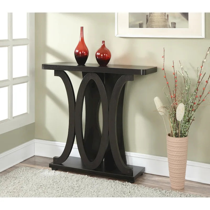 Convenience Concepts Table Console Hailey Newport