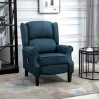 Fauteuil de massage chauffant et vibrant à oreilles, canapé d'appoint rembourré, fauteuil inclinable à dossier basculant avec télécommande