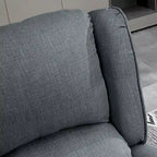 Fauteuil de massage chauffant et vibrant à oreilles, canapé d'appoint rembourré, fauteuil inclinable à dossier basculant avec télécommande