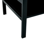 Table basse relevable en verre avec rangement pour salon et bureau à domicile