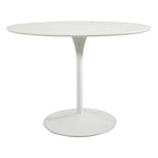 Table à manger ronde à fleurs de 41,25 x 41,25