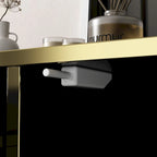 Meuble de Rangement Buffet 4 Portes 2 Tiroirs Supérieurs