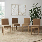 Chaise de salle à manger moderne Gracie, chaise de salle à manger d'appoint rembourrée