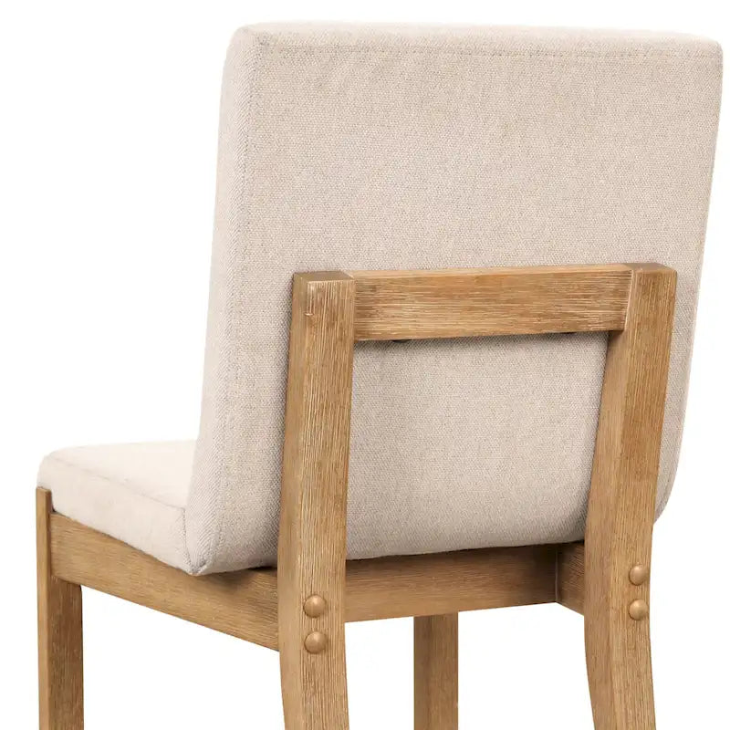 Chaise de salle à manger moderne Gracie, chaise de salle à manger d'appoint rembourrée