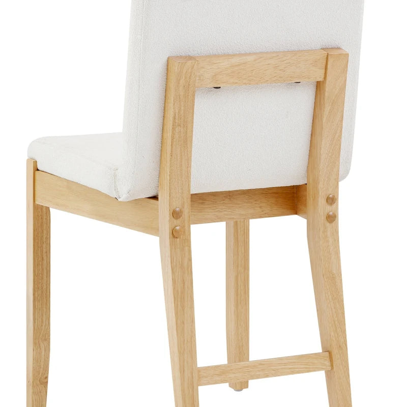 Chaise de salle à manger moderne Gracie, chaise de salle à manger d'appoint rembourrée