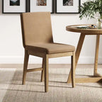 Chaise de salle à manger moderne Gracie, chaise de salle à manger d'appoint rembourrée