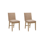 Chaise de salle à manger moderne Gracie, chaise de salle à manger d'appoint rembourrée