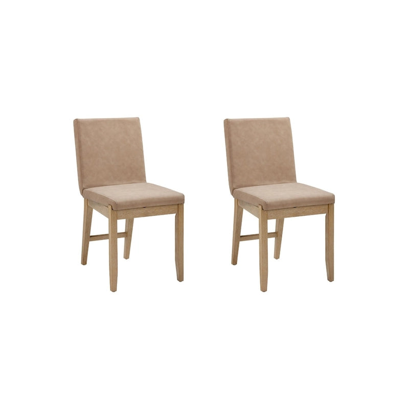 Chaise de salle à manger moderne Gracie, chaise de salle à manger d'appoint rembourrée