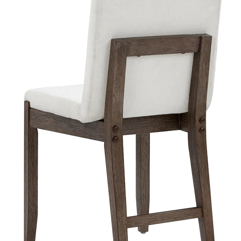 Chaise de salle à manger moderne Gracie, chaise de salle à manger d'appoint rembourrée
