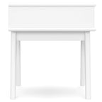 WYNDENHALL Tierney Table d'appoint rectangulaire en BOIS MASSIF de style moderne du milieu du siècle, 22 po de large - 22 L x 20 P x 22 H