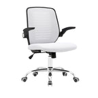 Chaise de bureau Porthos Home Hank, dossier en maille, siège réglable en hauteur