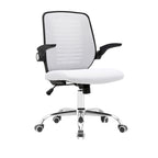 Chaise de bureau Porthos Home Hank, dossier en maille, siège réglable en hauteur