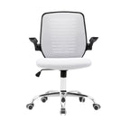 Chaise de bureau Porthos Home Hank, dossier en maille, siège réglable en hauteur