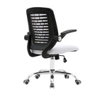 Chaise de bureau Porthos Home Hank, dossier en maille, siège réglable en hauteur