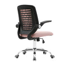 Chaise de bureau Porthos Home Hank, dossier en maille, siège réglable en hauteur