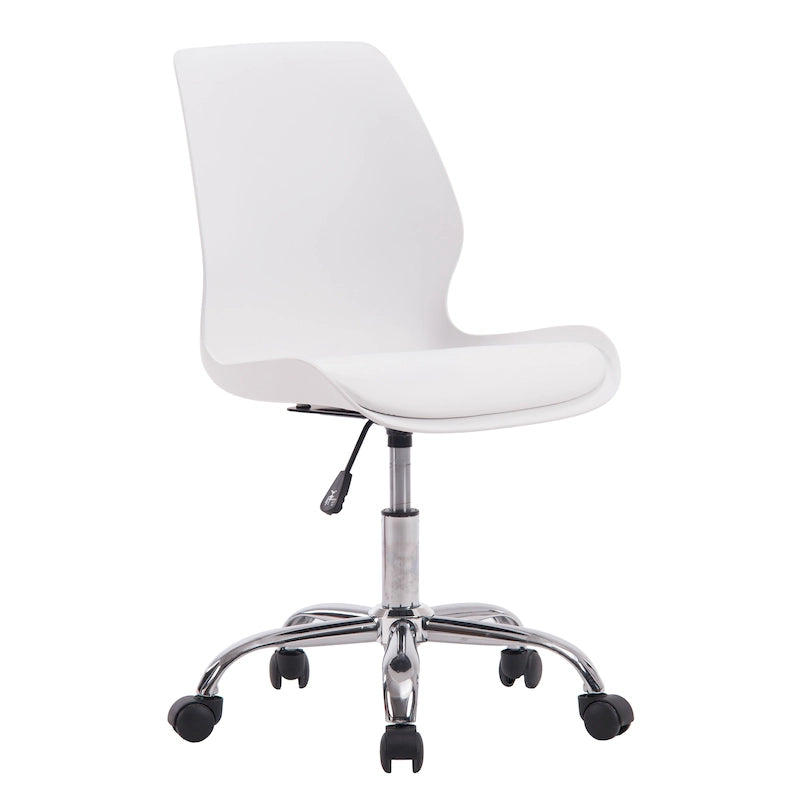 Chaise de bureau à roulettes réglable en hauteur