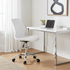 Porthos Home Adjustable Height Office Desk Chair with Wheels