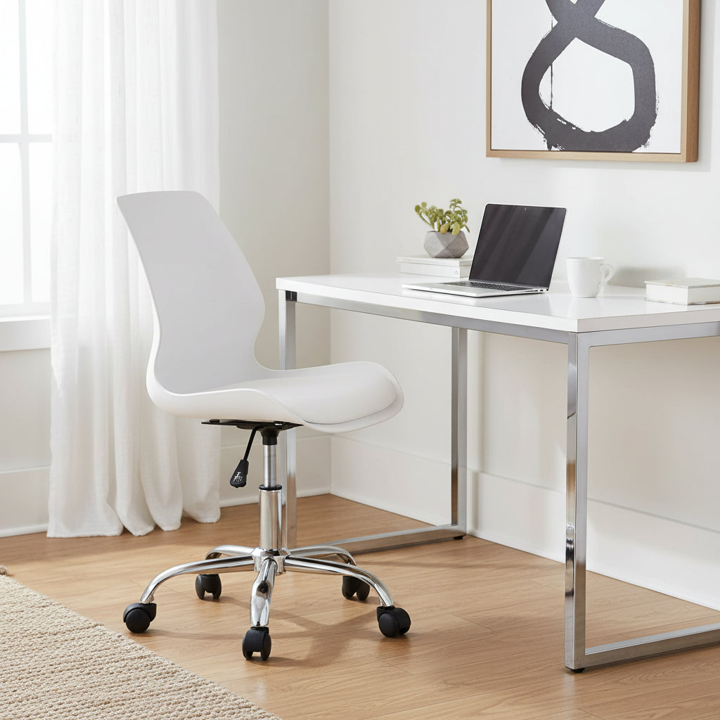 Porthos Home Adjustable Height Office Desk Chair with Wheels