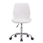 Chaise de bureau à roulettes réglable en hauteur