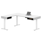 Bureau en L réglable en hauteur Pro-Vega