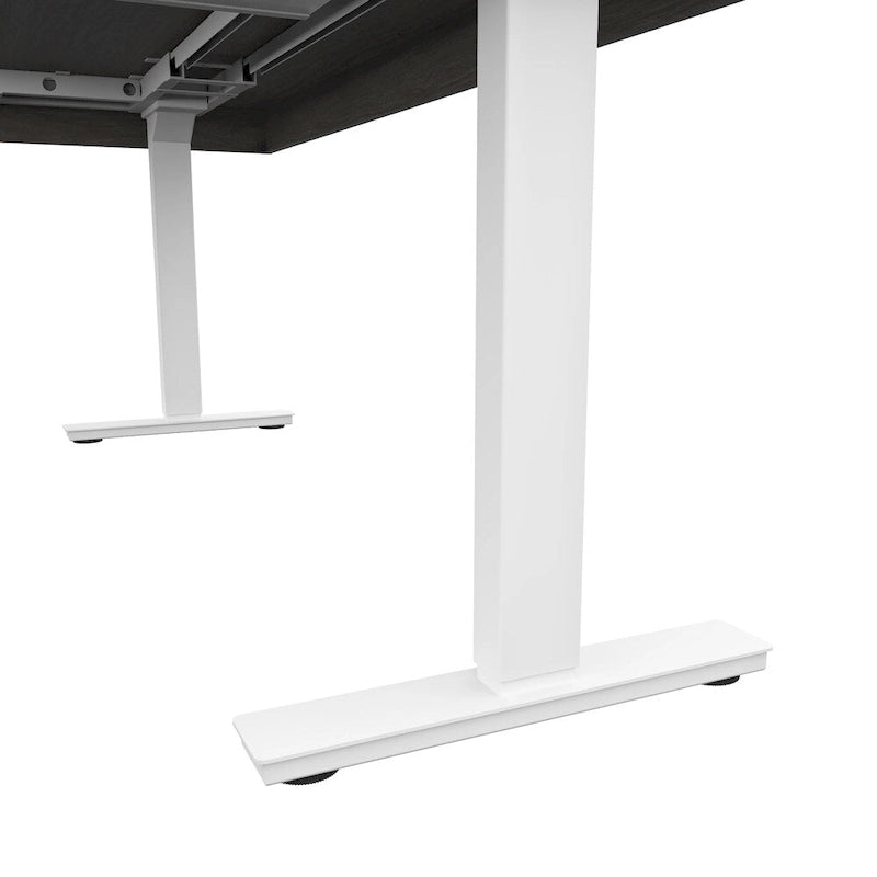 Bureau en L réglable en hauteur Pro-Vega