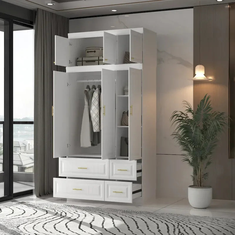 Armoire autoportante moderne Grand meuble de rangement