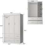 Armoire autoportante moderne Grand meuble de rangement