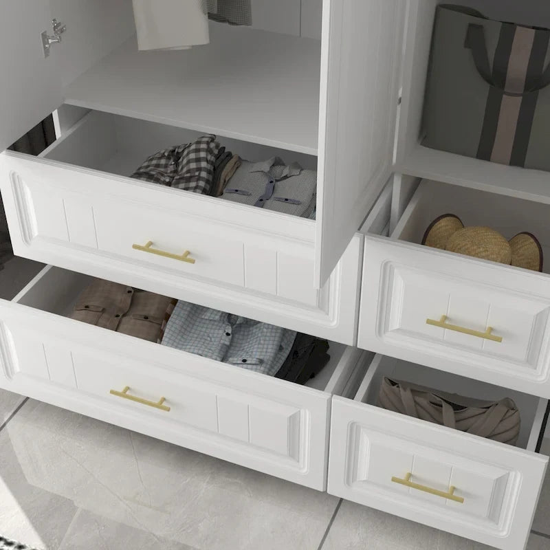 Armoire autoportante moderne Grand meuble de rangement