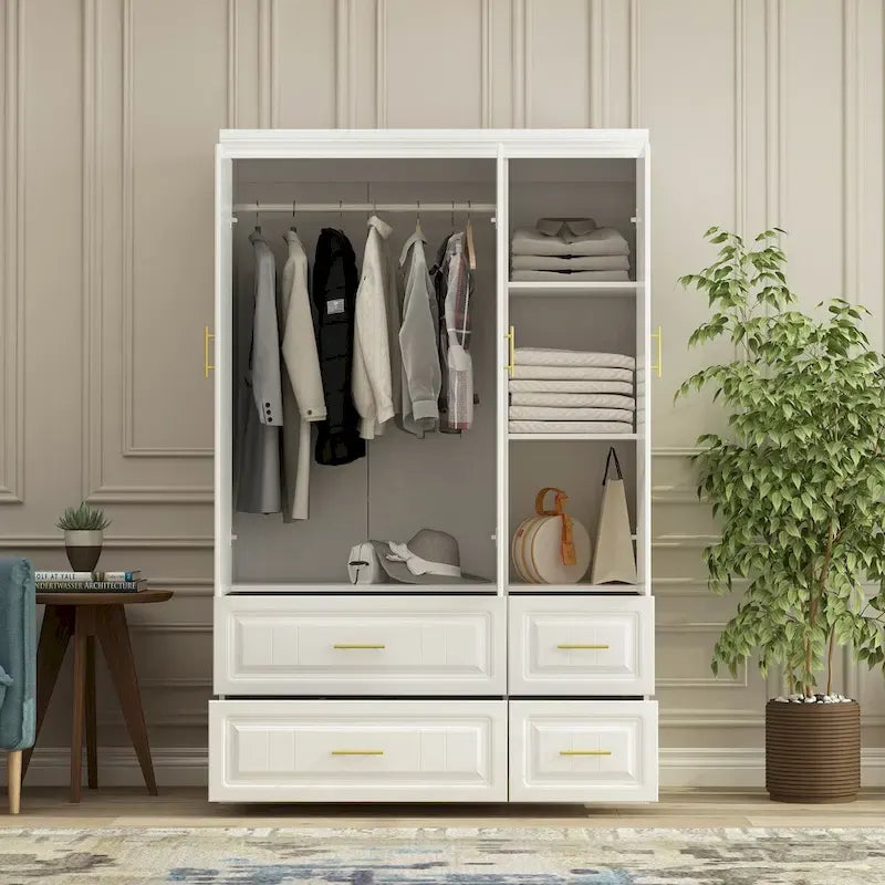 Armoire autoportante moderne Grand meuble de rangement