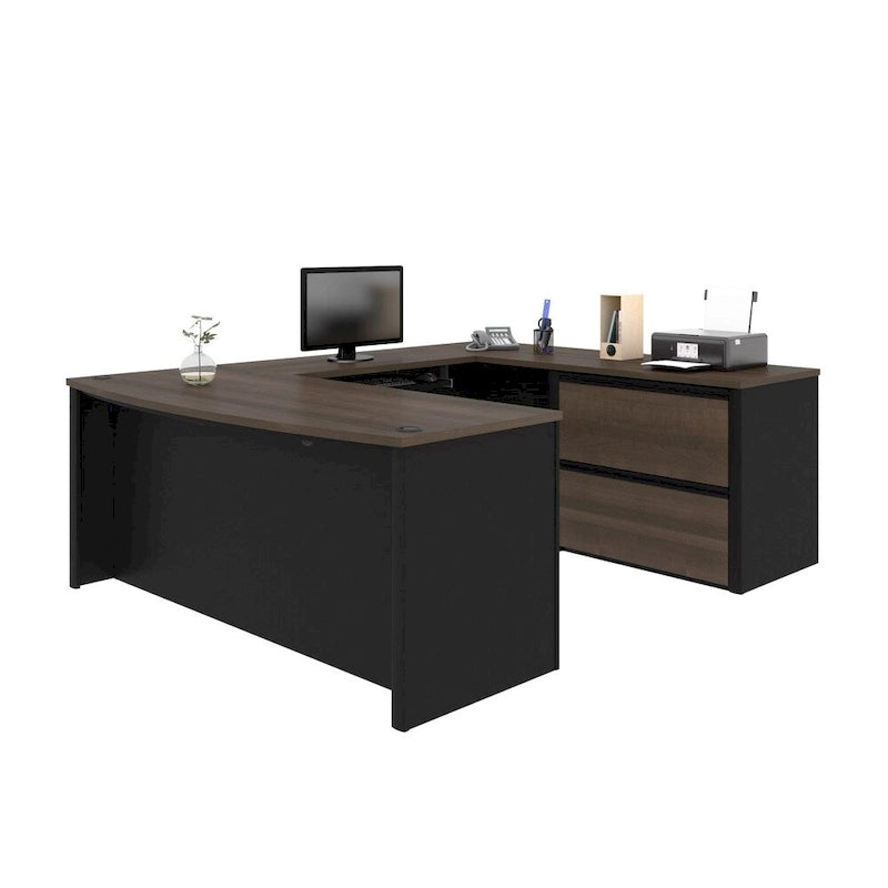 Kit de bureau poste de travail en U Connexion