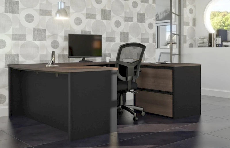 Kit de bureau poste de travail en U Connexion