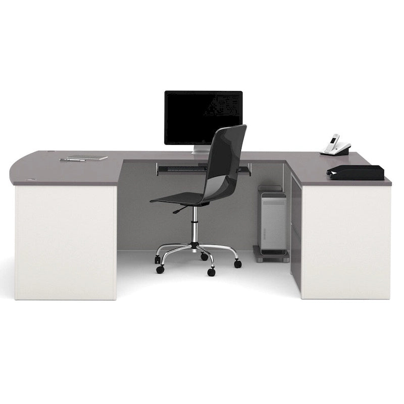 Kit de bureau poste de travail en U Connexion