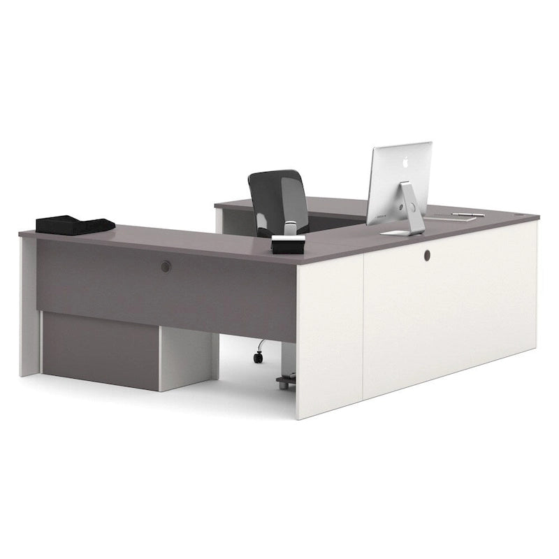 Kit de bureau poste de travail en U Connexion