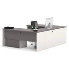 Kit de bureau poste de travail en U Connexion