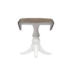 Ensemble de 3 pièces à abattant Magnolia Manor, blanc antique, écorce vieillie