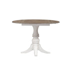 Ensemble de 3 pièces à abattant Magnolia Manor, blanc antique, écorce vieillie