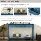 Table basse moderne avec tiroirs