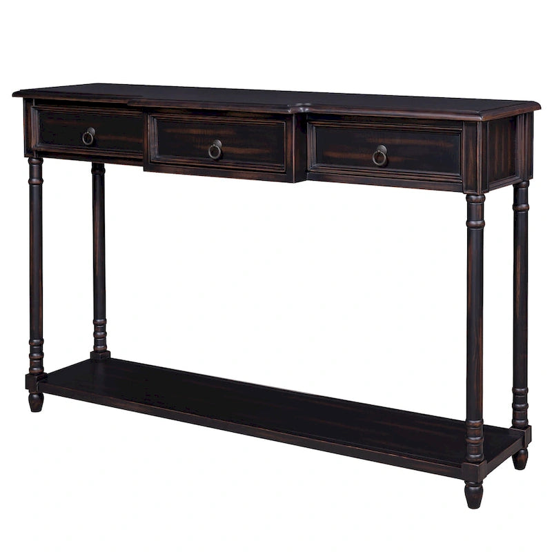 Table basse moderne avec tiroirs