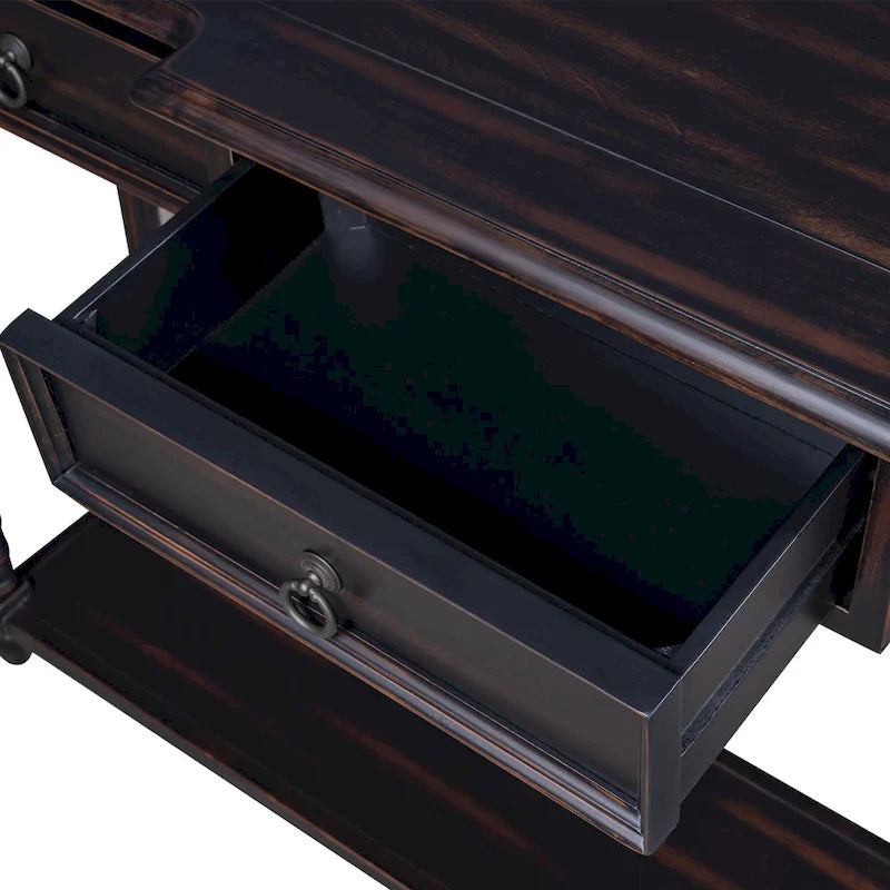 Table basse moderne avec tiroirs