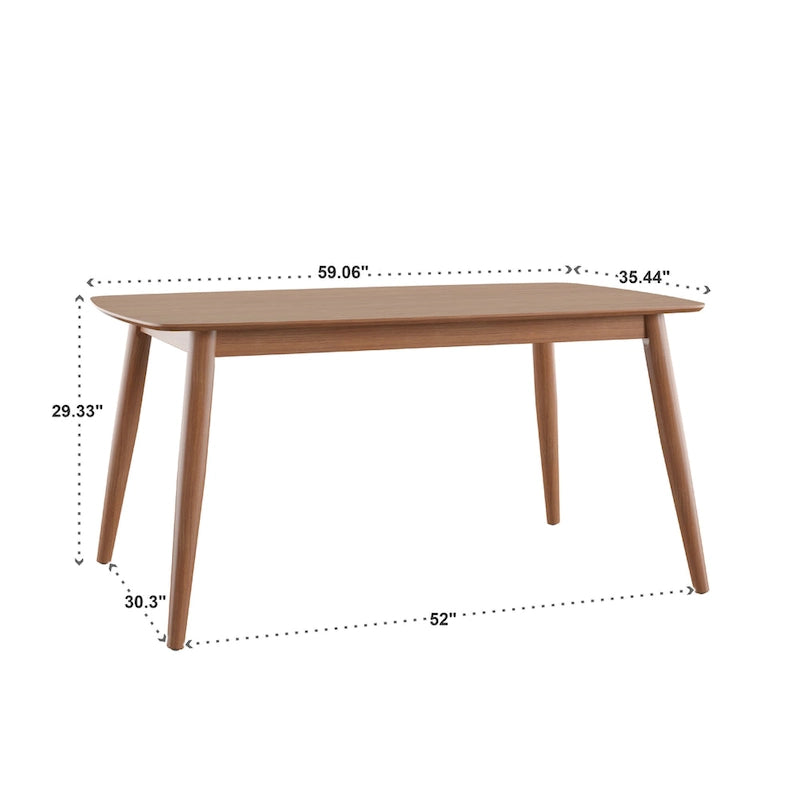 Ensemble table et chaises de salle à manger Oak Cone