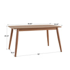Ensemble table et chaises de salle à manger Oak Cone