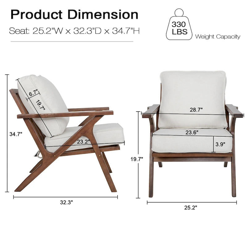 Fauteuil d'appoint, chaises de salon, fauteuil moderne du milieu du siècle, fauteuil de lecture d'appoint