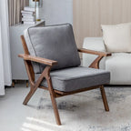 Fauteuil d'appoint, chaises de salon, fauteuil moderne du milieu du siècle, fauteuil de lecture d'appoint