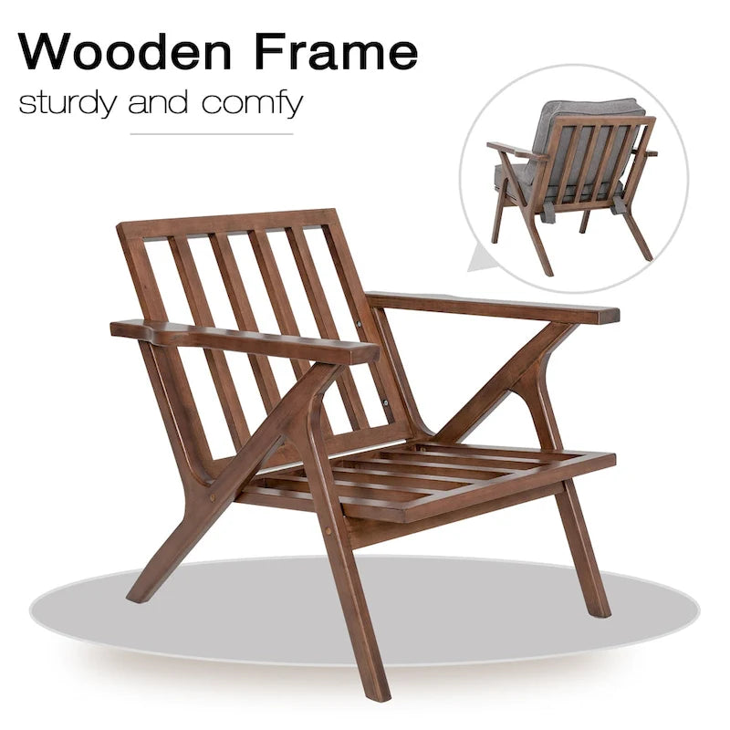 Fauteuil d'appoint, chaises de salon, fauteuil moderne du milieu du siècle, fauteuil de lecture d'appoint