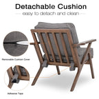 Fauteuil d'appoint, chaises de salon, fauteuil moderne du milieu du siècle, fauteuil de lecture d'appoint