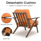 Fauteuil d'appoint, chaises de salon, fauteuil moderne du milieu du siècle, fauteuil de lecture d'appoint