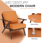 Fauteuil d'appoint, chaises de salon, fauteuil moderne du milieu du siècle, fauteuil de lecture d'appoint