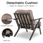 Fauteuil d'appoint, chaises de salon, fauteuil moderne du milieu du siècle, fauteuil de lecture d'appoint
