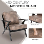 Fauteuil d'appoint, chaises de salon, fauteuil moderne du milieu du siècle, fauteuil de lecture d'appoint